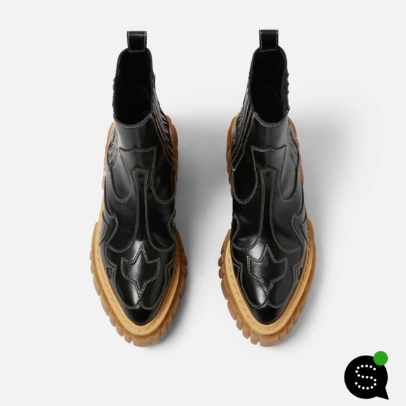 ISO IN SEARCH OF: Stella McCartney EMILIE Platform Ankle Boots - Picture 2 of 4